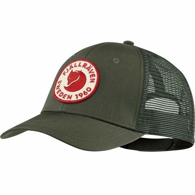 Fjällräven 1960 Logo Hatt Dam Ljusgröna | 68130-ZWCI