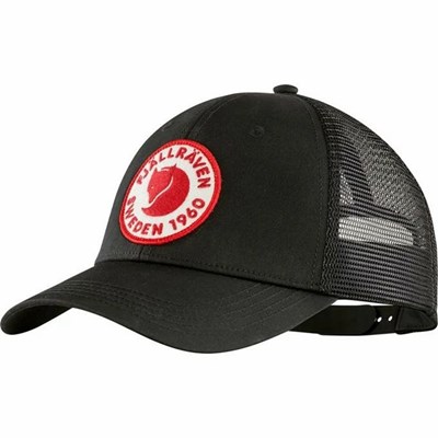 Fjällräven 1960 Logo Hatt Herr Svarta | 17406-CUDO