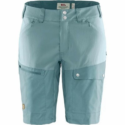 Fjällräven Abisko Shorts Dam Blå | 32814-USHQ