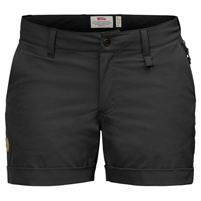 Fjällräven Abisko Shorts Dam Svarta | 94063-IVRC