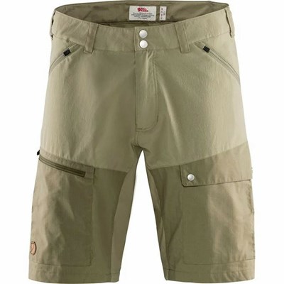 Fjällräven Abisko Shorts Herr Mörkolivgröna | 60372-DGAI