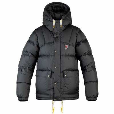 Fjällräven Expedition Dunjacka Herr Svarta | 31479-ZEVW