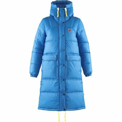 Fjällräven Expedition Parkas Dam Blå | 54912-OIGR