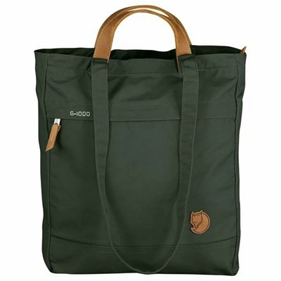 Fjällräven Foldsack No. 1 Axelväska Dam Gröna | 45603-VQWL