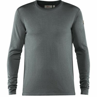 Fjällräven High Coast Sweater Herr Grå | 65814-AROM