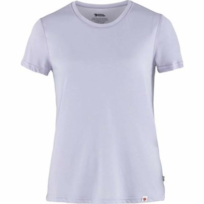 Fjällräven High Coast T-shirt Dam Marinblå | 34690-CPJM