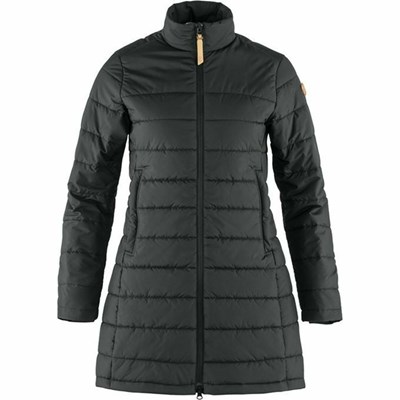 Fjällräven Kiruna Parkas Dam Svarta | 35140-CUEX