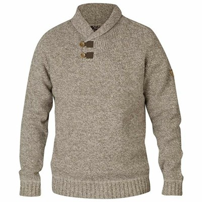 Fjällräven Lada Sweater Herr Bruna | 15064-XCNU