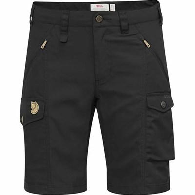 Fjällräven Nikka Shorts Dam Svarta | 21704-VMNO