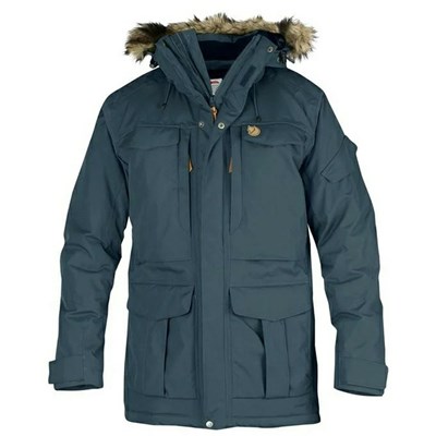 Fjällräven Nuuk Parkas Herr Blå | 72149-FOTA