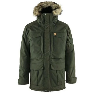 Fjällräven Nuuk Parkas Herr Gröna | 76950-FRBM