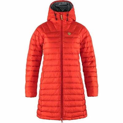 Fjällräven Snow Flake Parkas Dam Röda | 98426-THUA