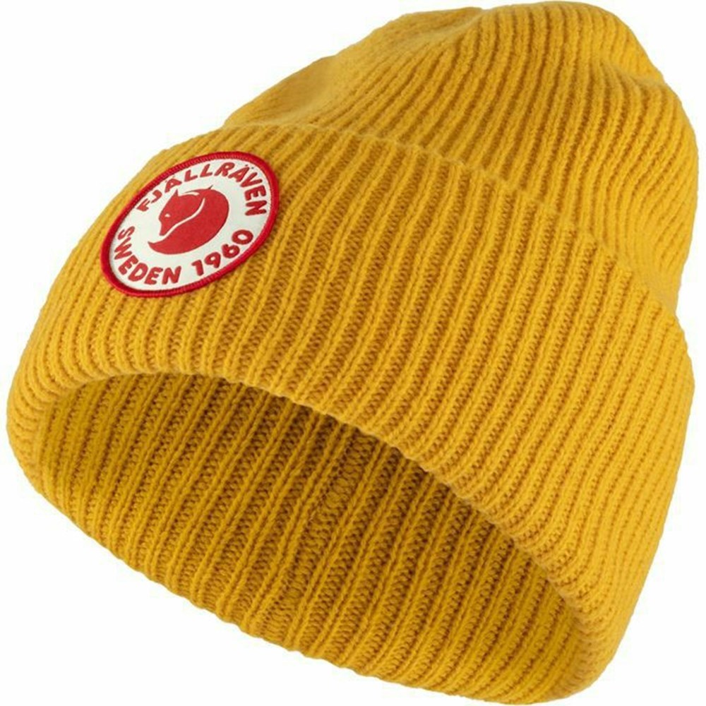 Fjällräven 1960 Logo Ullmössor Herr Gula | 34597-DRAV