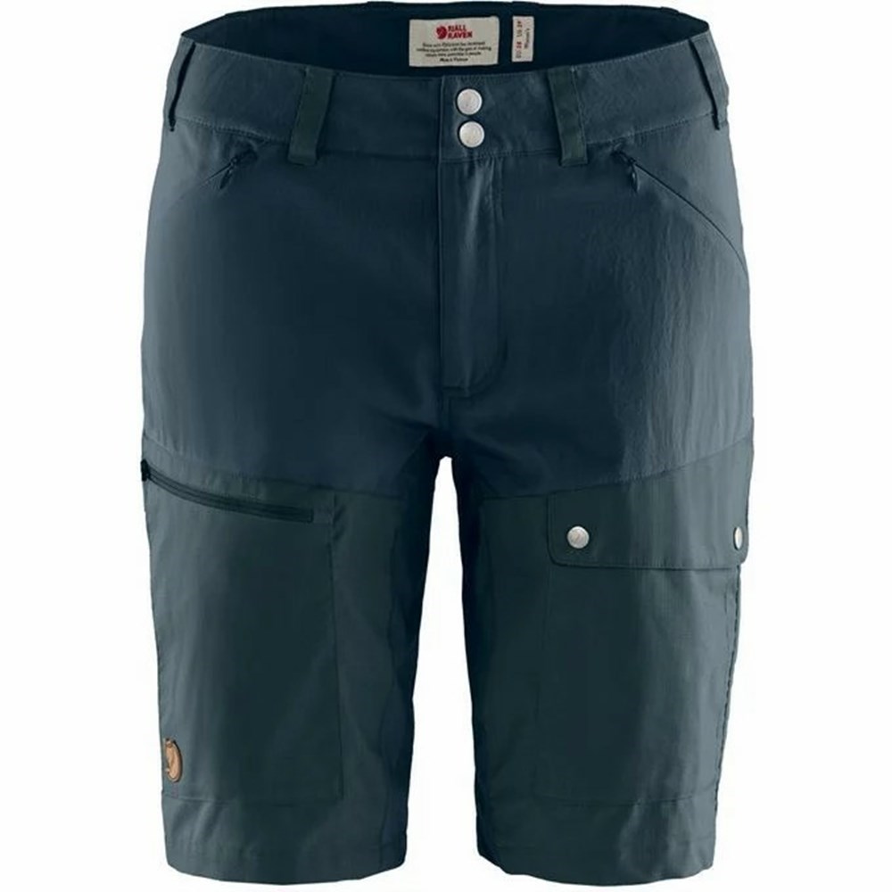 Fjällräven Abisko Shorts Dam Marinblå | 46517-RXVI