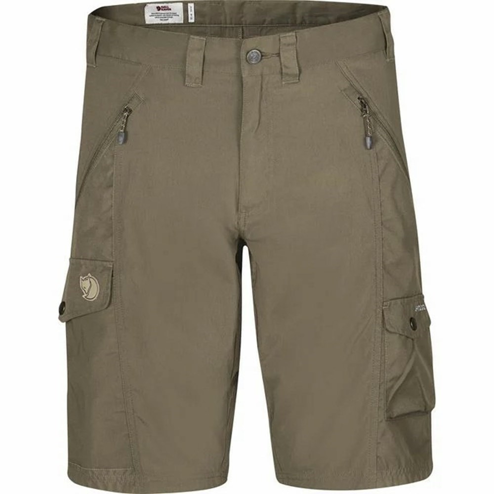 Fjällräven Abisko Shorts Herr Bruna | 52970-GKNO