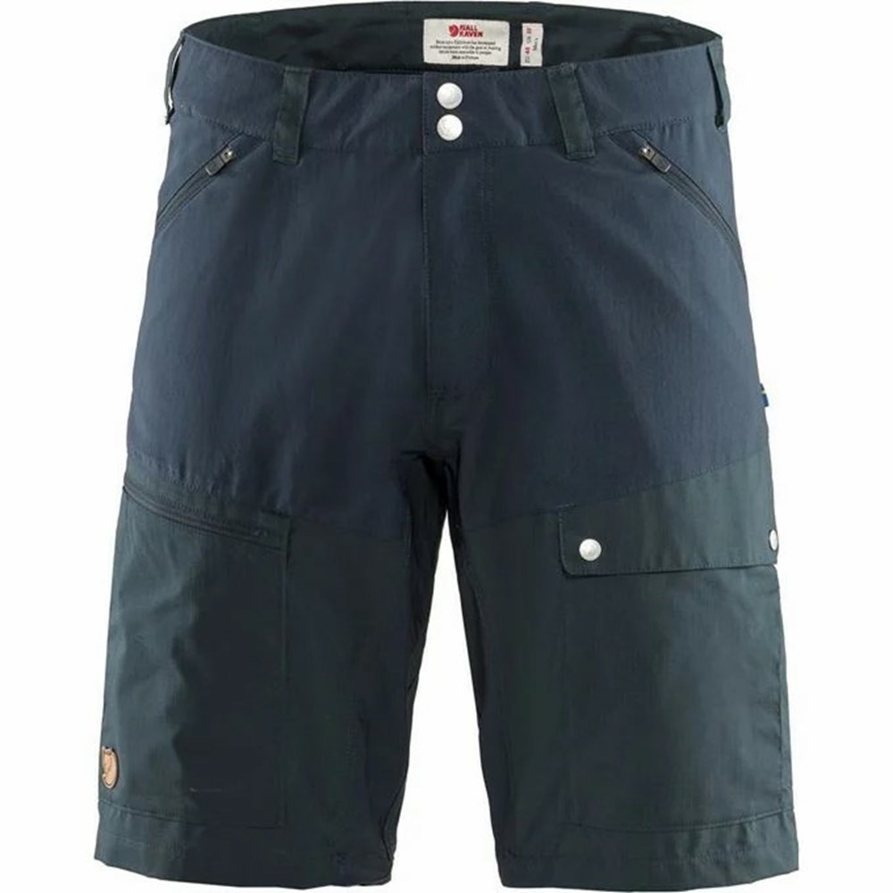 Fjällräven Abisko Shorts Herr Marinblå | 81635-DGJW