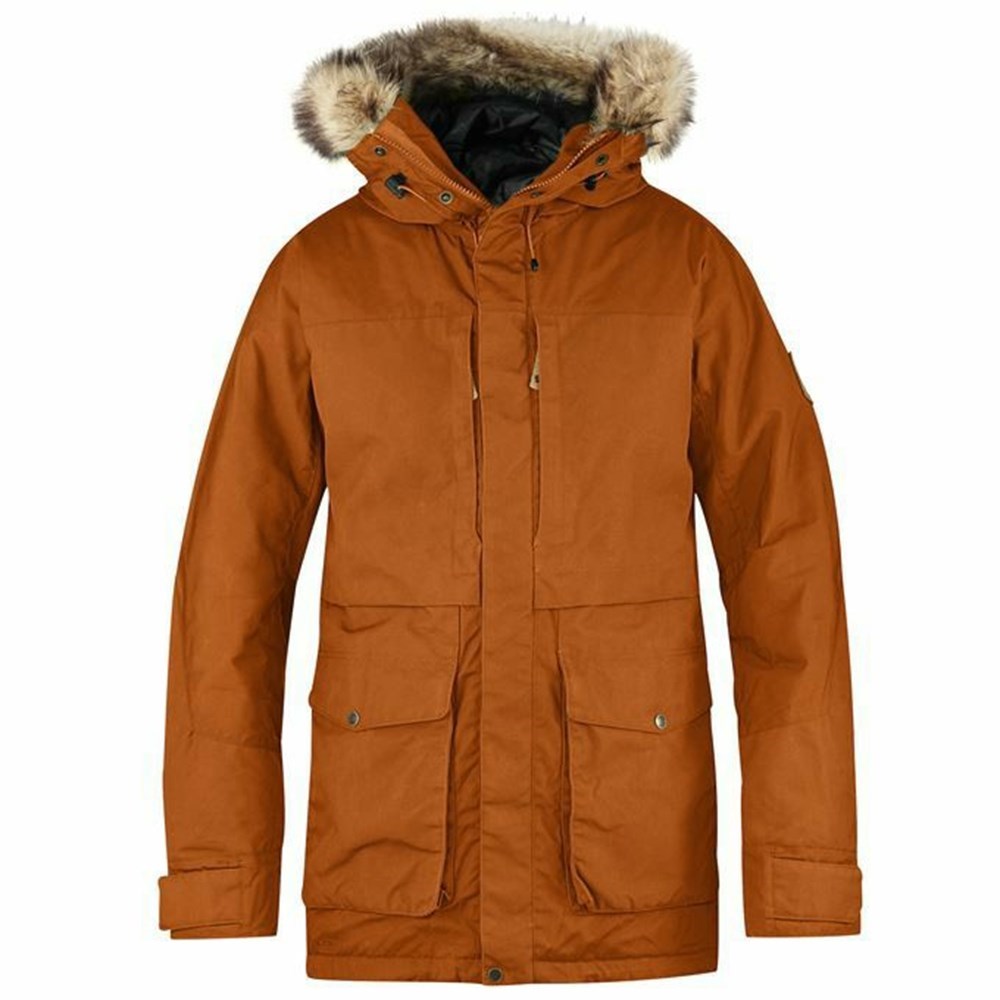 Fjällräven Barents Parkas Herr Gula | 63852-UVNS