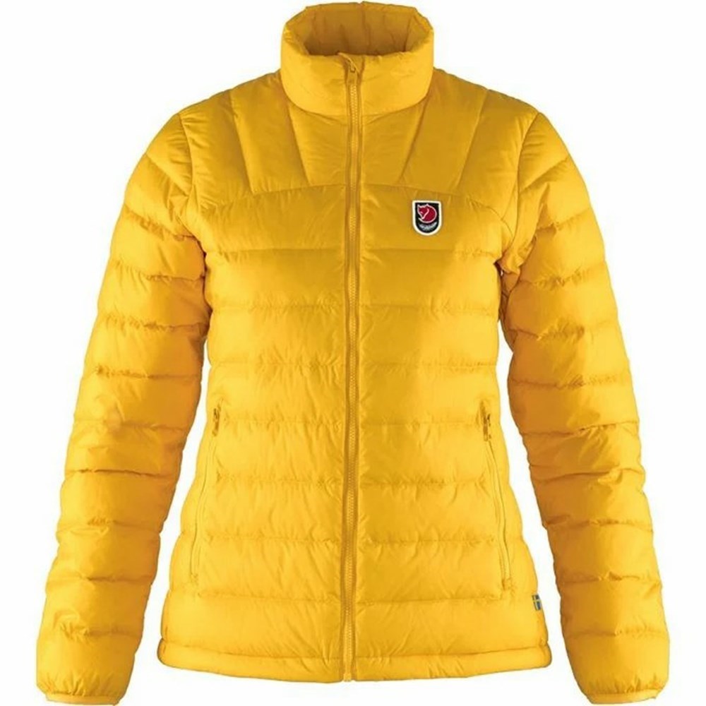 Fjällräven Expedition Dunjacka Dam Gula | 86741-CBJH