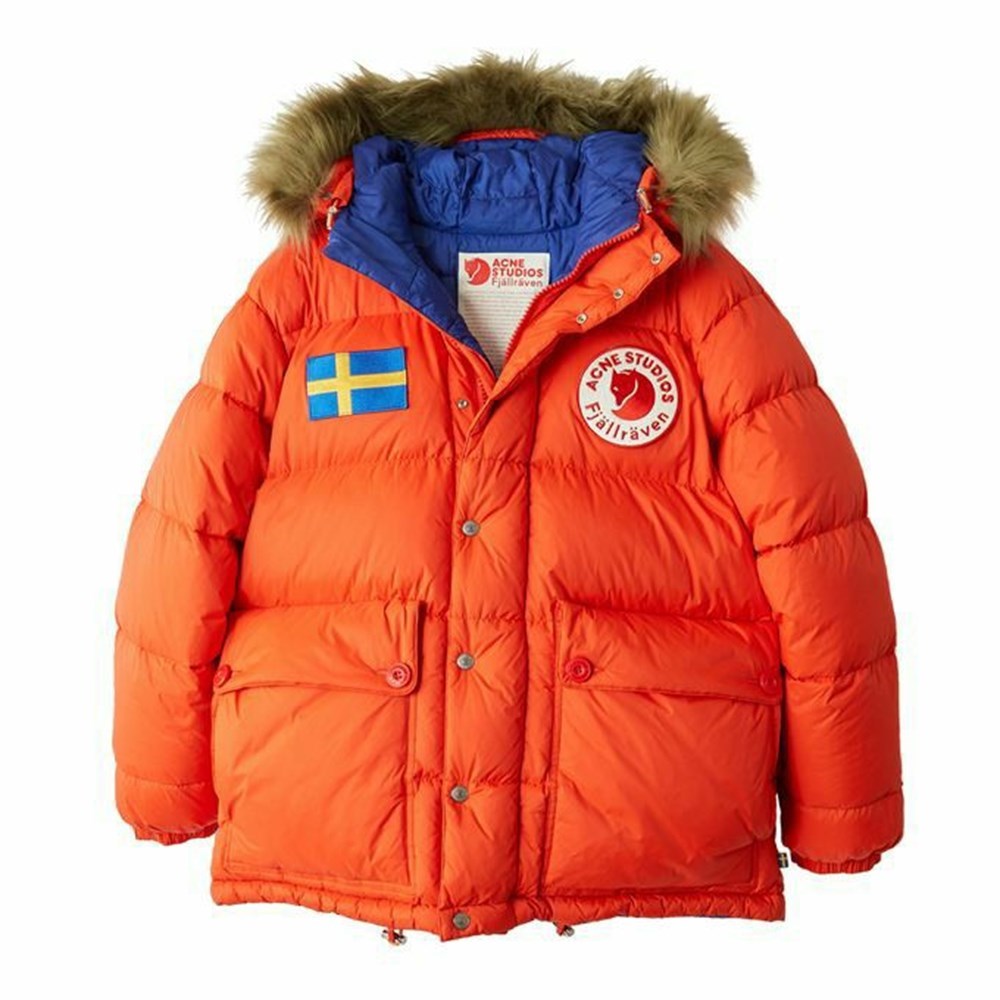 Fjällräven Expedition Dunjacka Herr Orange | 59420-YNOV