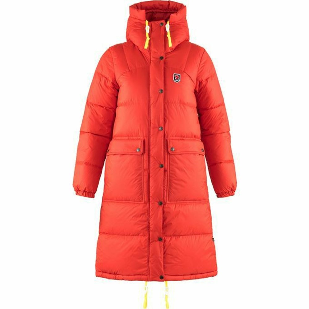 Fjällräven Expedition Parkas Dam Röda | 16503-NITB