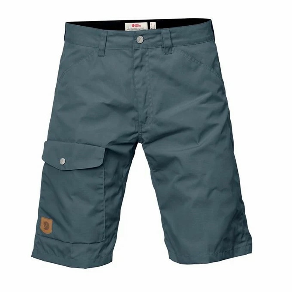 Fjällräven Greenland Shorts Herr Blå | 04791-TWBA