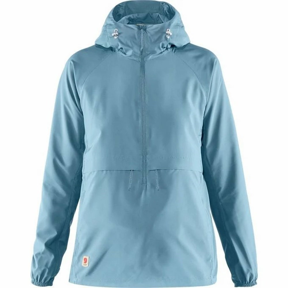 Fjällräven High Coast Anorak Dam Blå | 48027-BAHM