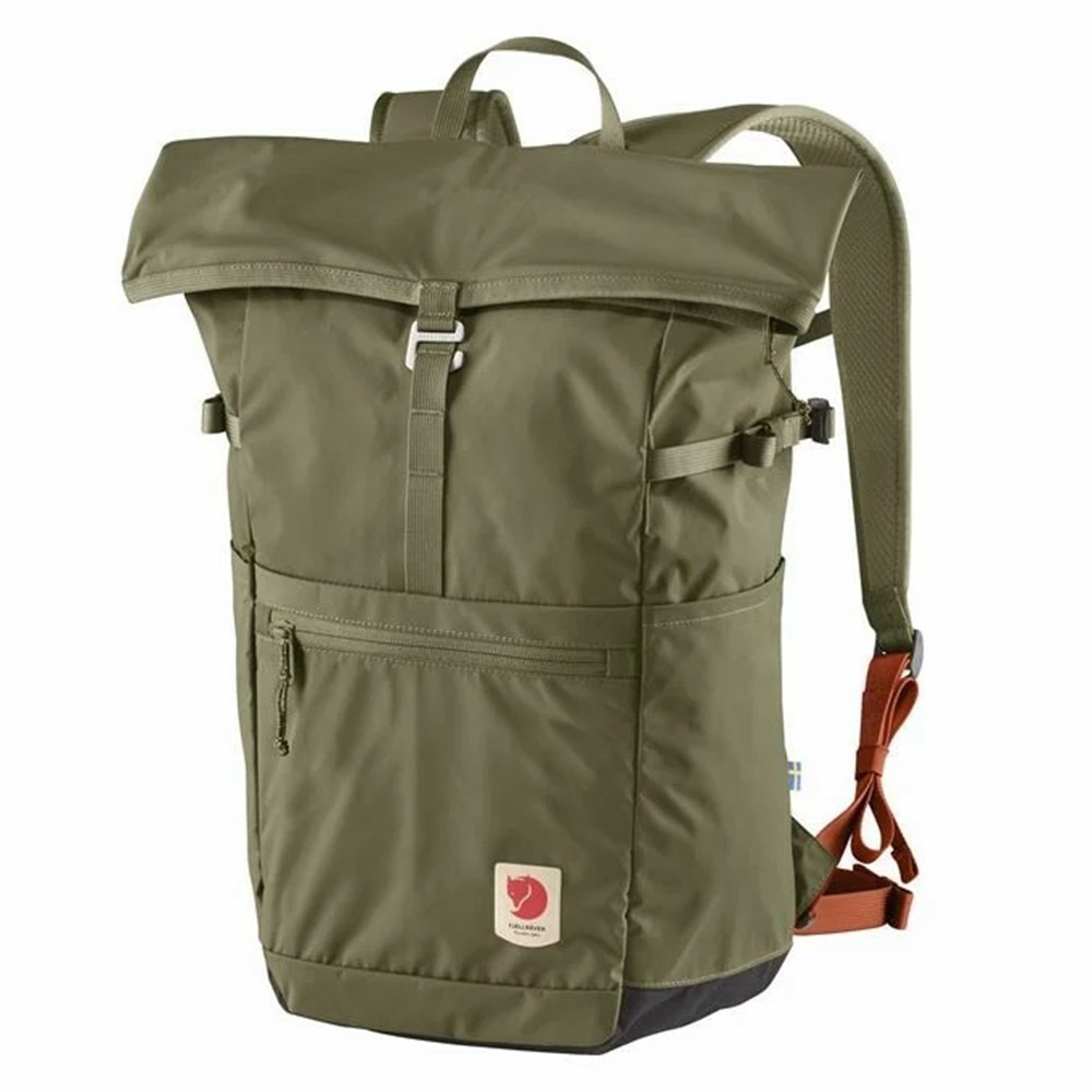 Fjällräven High Coast Foldsack 24 Ryggsäck Dam Gröna | 31607-GJSN