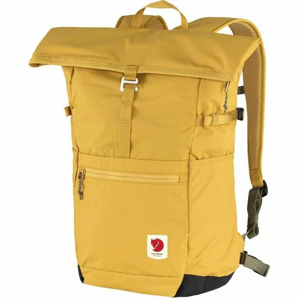 Fjällräven High Coast Foldsack 24 Ryggsäck Herr Gula | 46735-OJXN