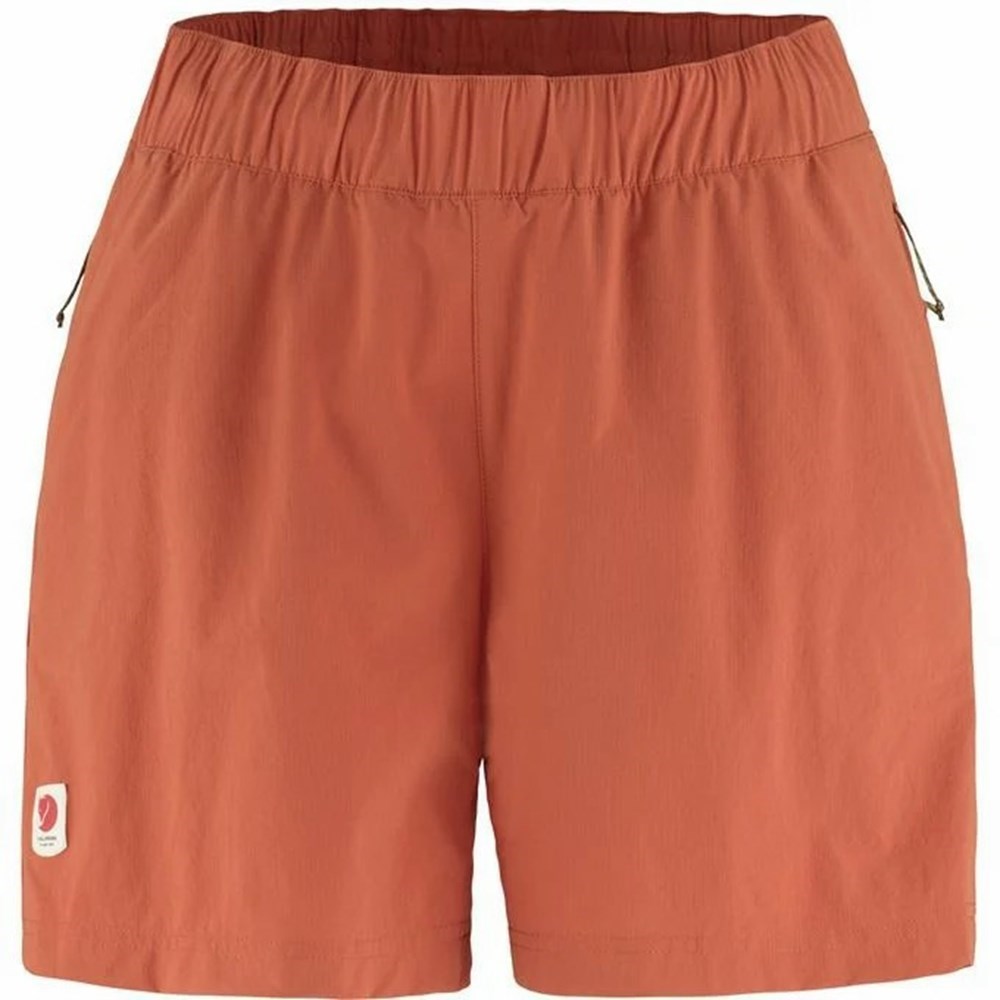 Fjällräven High Coast Shorts Dam Röda | 27416-BHYP