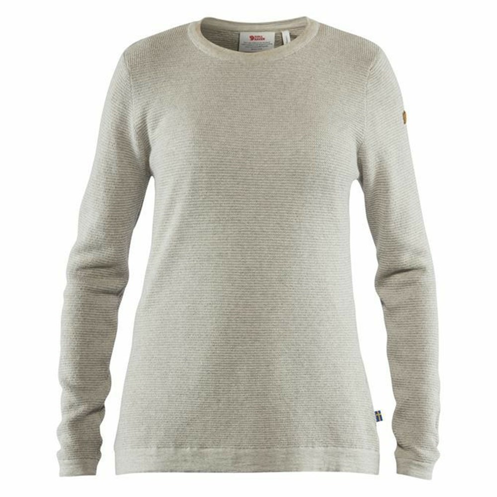 Fjällräven High Coast Sweater Dam Vita | 57692-TVMS