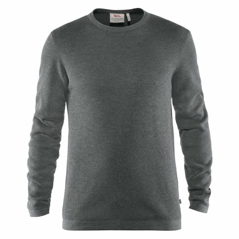 Fjällräven High Coast Sweater Herr Grå | 95704-YHCR