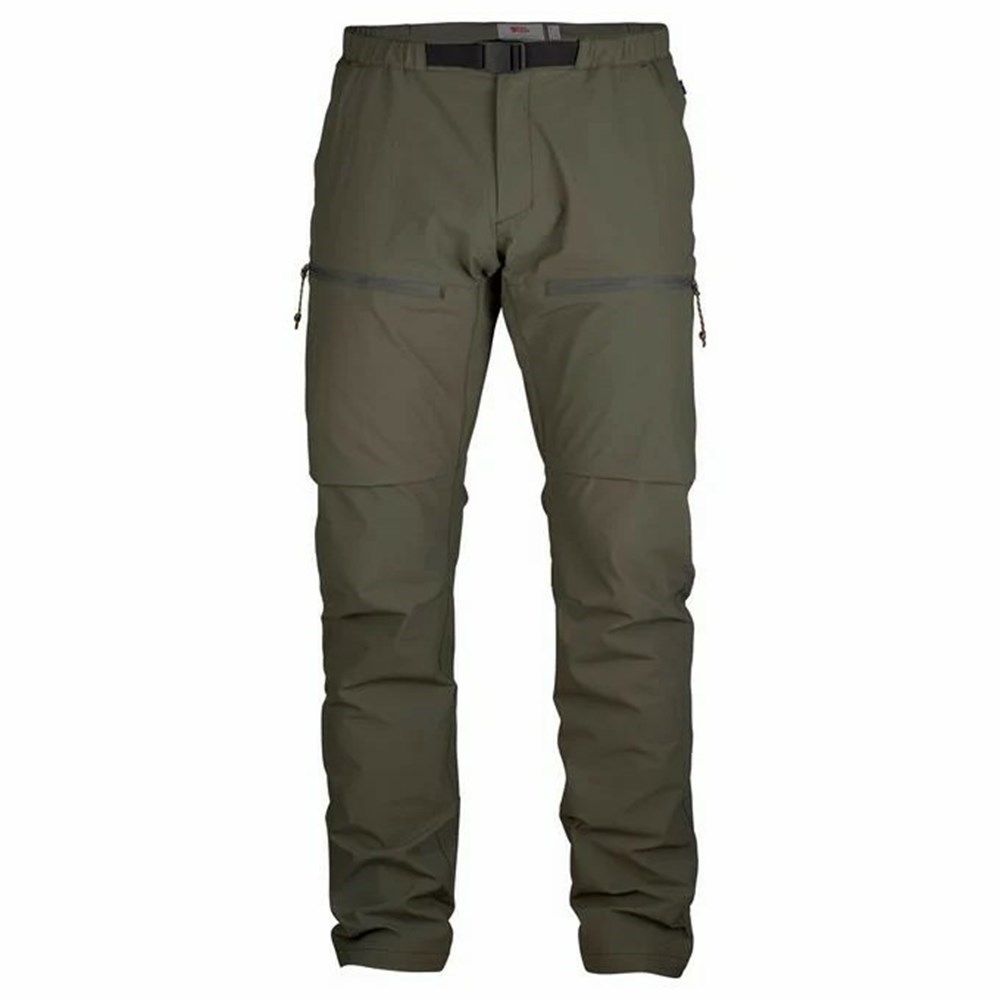 Fjällräven High Coast Utomhus Byxor Herr Grå | 83490-IYMW