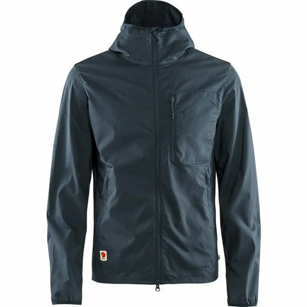 Fjällräven High Coast Vindjacka Herr Marinblå | 43270-FVQS